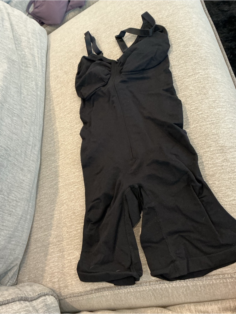 Black Kids One-Piece Shapewear Bodysuit